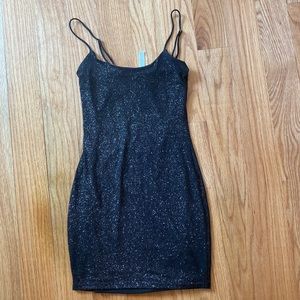 Black mini dress from Lucy in the sky